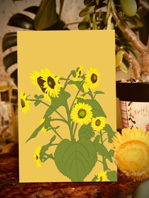 Sunflower Dreams Lined Journal