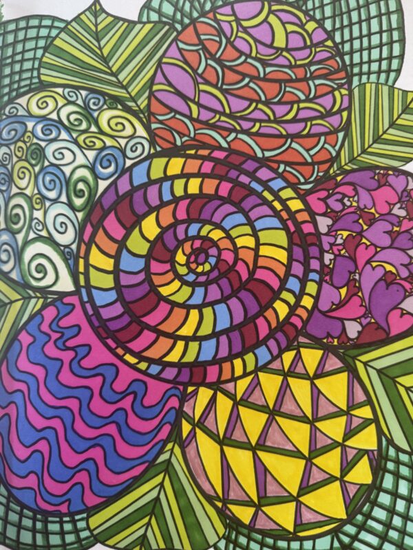 Satisfying Doodles & Designs: A Coloring Book By Embodying Magic - Image 2