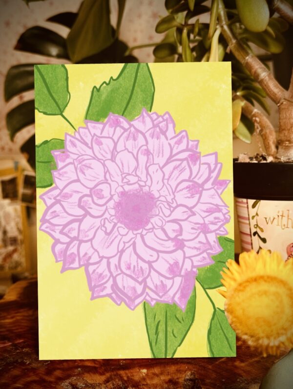 Dahlia Dreams Lined Journals