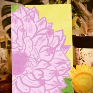 Dahlia Dreams Blank Journals