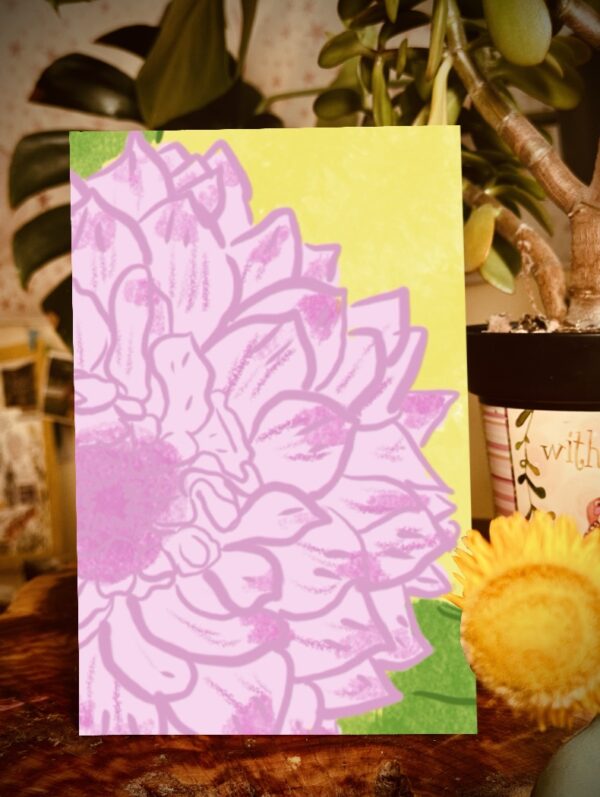 Dahlia Dreams Blank Journals