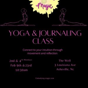Yoga and Journaling Class
