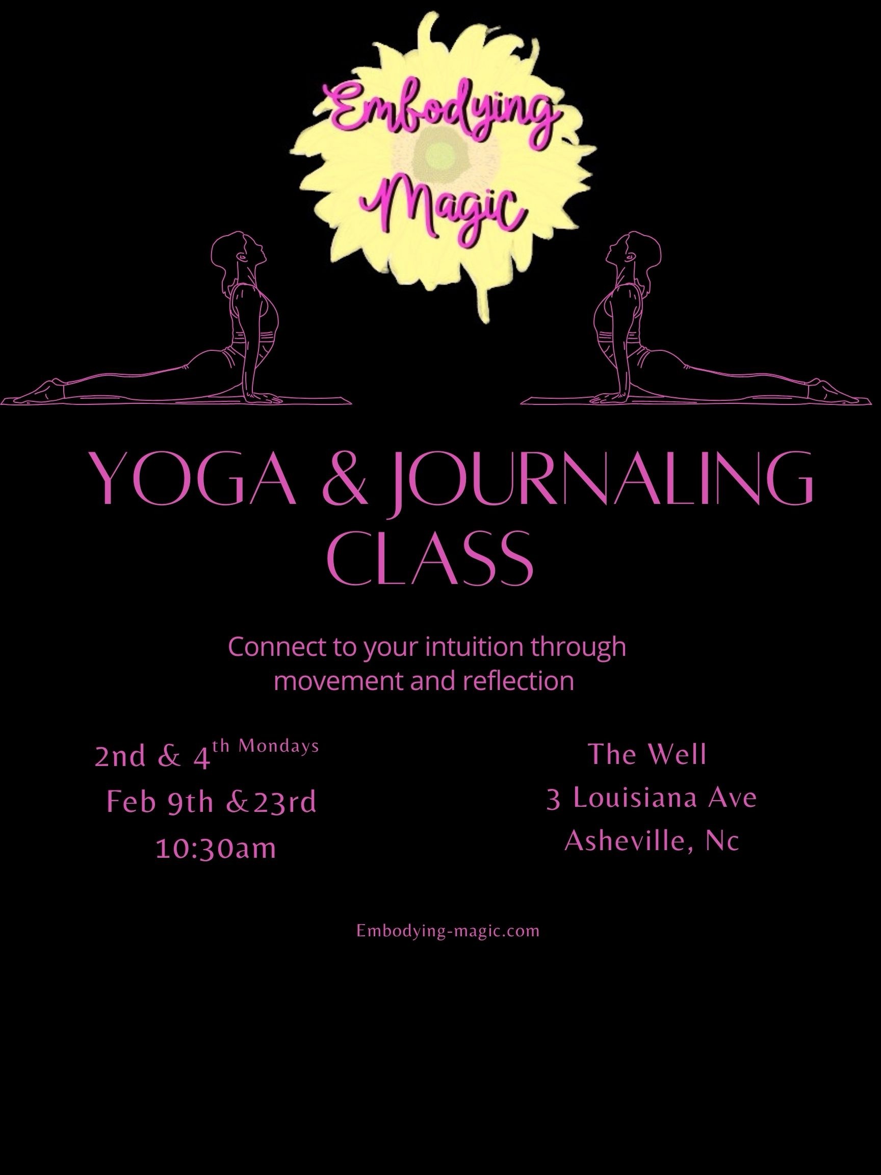Yoga and Journaling Class